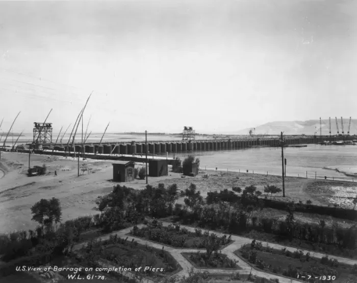 Framed Print : The Nag Hammadi Barrage (Dam) - Egypt Framed Print : The Nag Hammadi Barrage (Dam) - Egypt