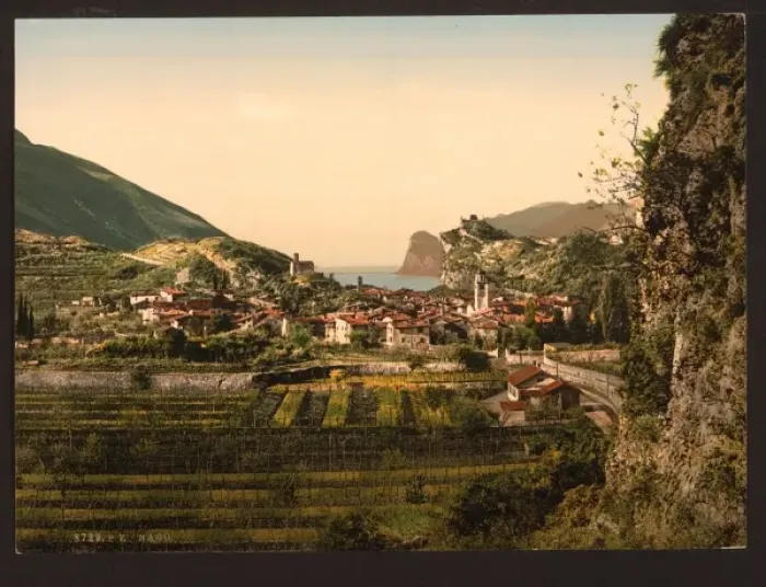 Framed Print : Nago, Lake Garda, Italy Framed Print : Nago, Lake Garda, Italy