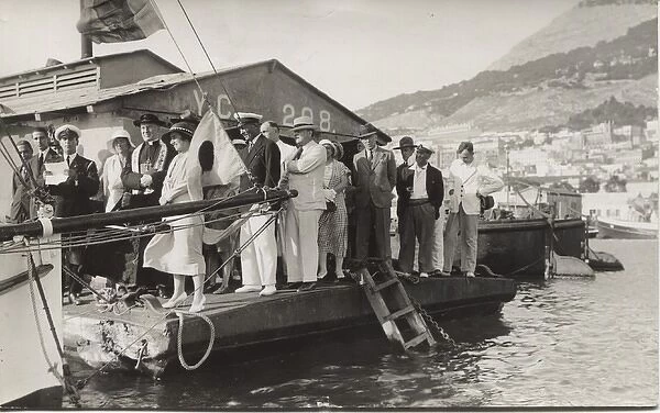 Naming ceremony of Sea Scouts yacht, Gibraltar