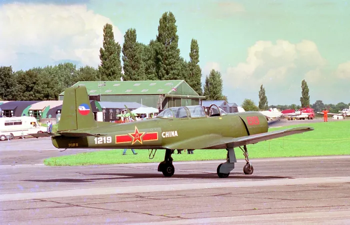 Framed Print : Nanchang CJ-6A G-BVVG - 1219 Framed Print : Nanchang CJ-6A G-BVVG - 1219