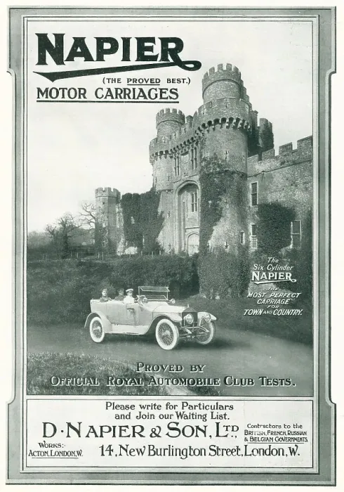 Framed Print : Napier Advertisement Framed Print : Napier Advertisement