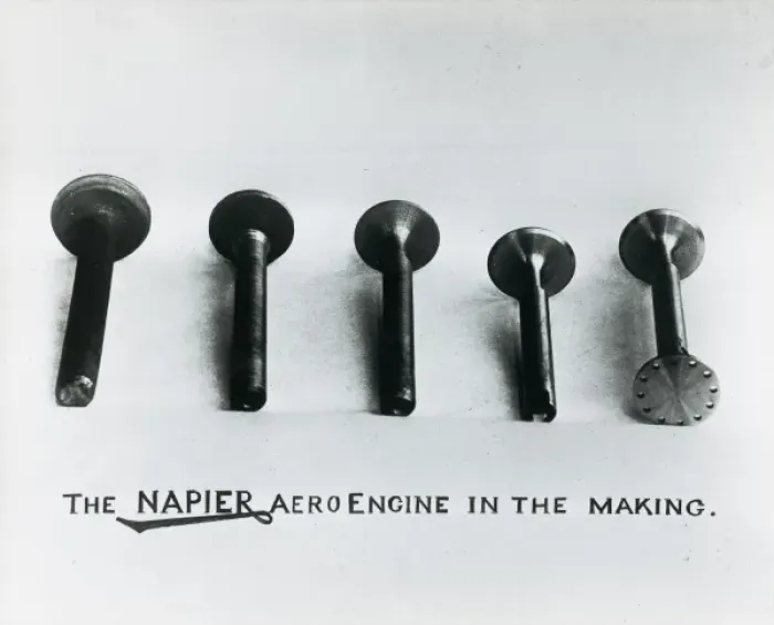 Framed Print : The Napier aero engine in the making Framed Print : The Napier aero engine in the making