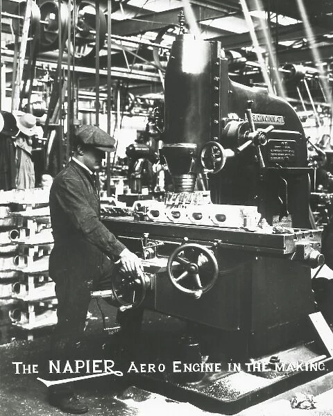 The Napier aero engine in the making