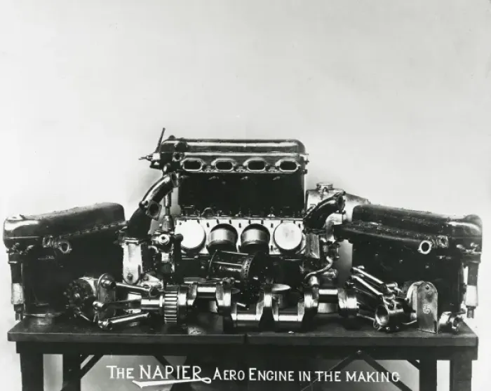Framed Print : The Napier aero engine in the making Framed Print : The Napier aero engine in the making
