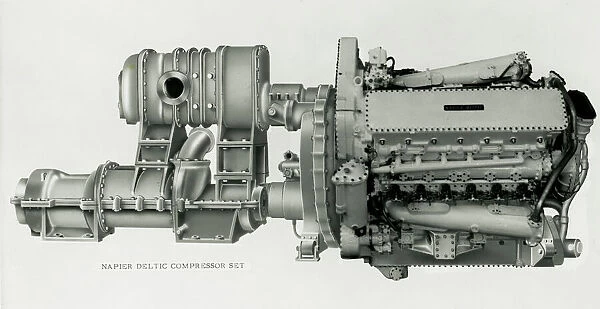 Napier Deltic compressor set
