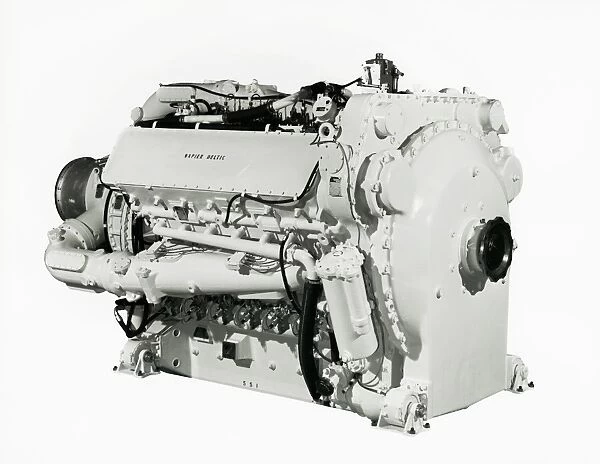 The Napier Deltic engine T18-37C