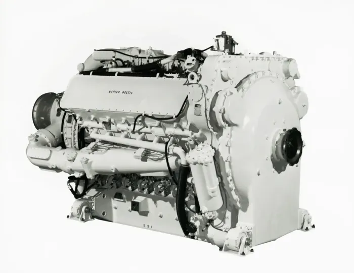 Framed Print : The Napier Deltic engine T18-37C Framed Print : The Napier Deltic engine T18-37C