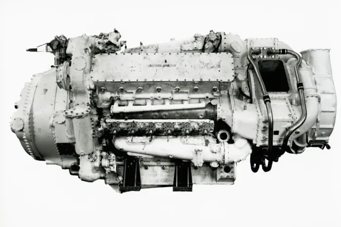 Framed Print : Napier Deltic MTB CT18-42K engine Framed Print : Napier Deltic MTB CT18-42K engine