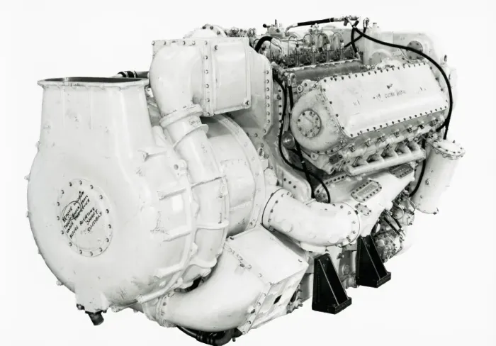 Framed Print : Napier Deltic MTB CT18-42K engine Framed Print : Napier Deltic MTB CT18-42K engine