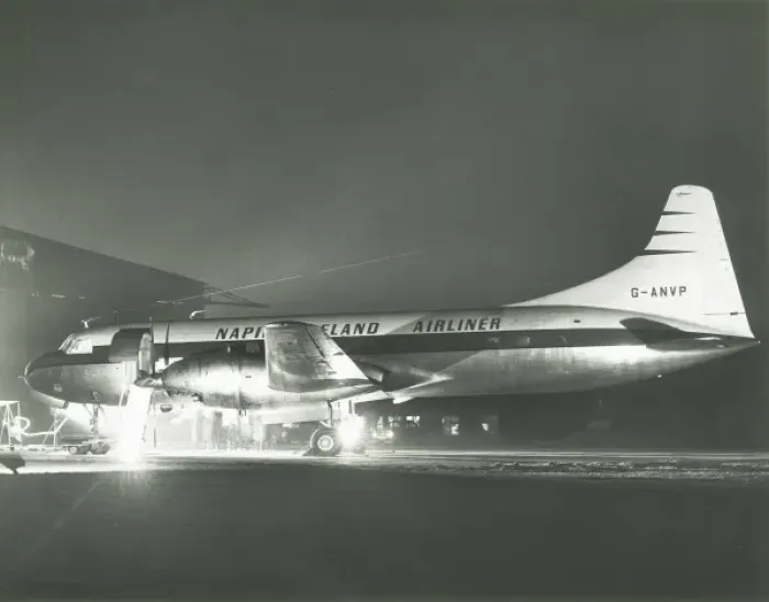Framed Print : Napier Eland Airliner G ANVP a Convair liner Framed Print : Napier Eland Airliner G ANVP a Convair liner