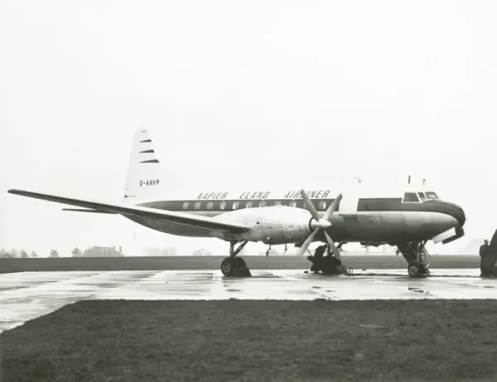 Framed Print : Napier Eland Airliner G ANVP a Convair liner Framed Print : Napier Eland Airliner G ANVP a Convair liner