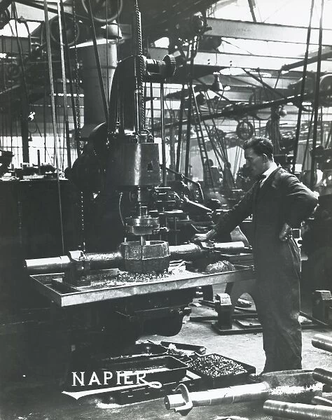 Napier factory production of back axles