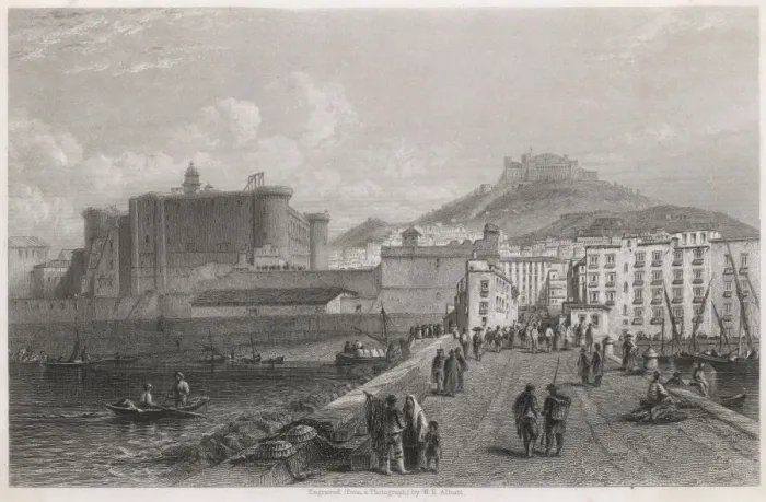 Framed Print : Naples / General 1850S Framed Print : Naples / General 1850S