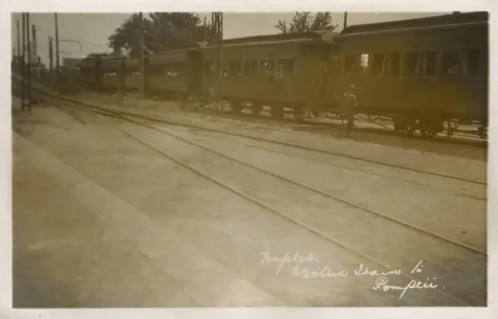 Framed Print : Naples, Italy - The Electric Train to Pompeii Framed Print : Naples, Italy - The Electric Train to Pompeii