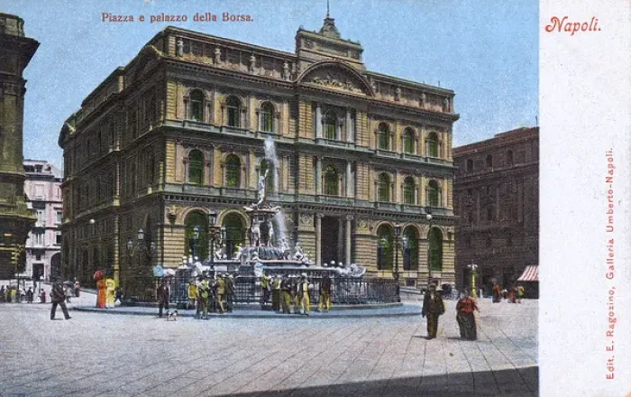 Framed Print : Naples, Italy - Piazza Giovanni Bovio Framed Print : Naples, Italy - Piazza Giovanni Bovio