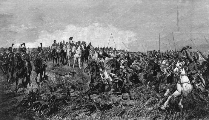 Framed Print : Napoleon at Battle of Friedland Framed Print : Napoleon at Battle of Friedland