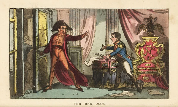 Napoleon Bonaparte and the Red Man, 1815