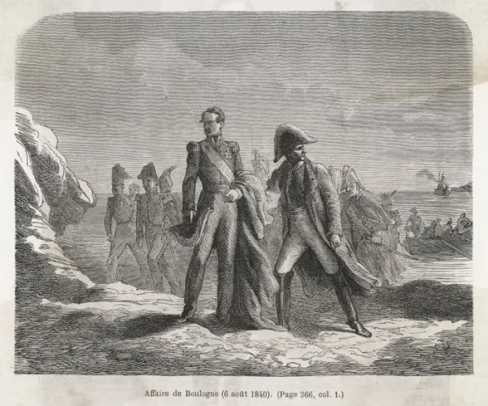 Framed Print : Napoleon at Boulogne 2 Framed Print : Napoleon at Boulogne 2