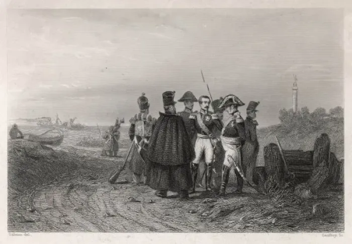 Framed Print : Napoleon at Boulogne 3 Framed Print : Napoleon at Boulogne 3