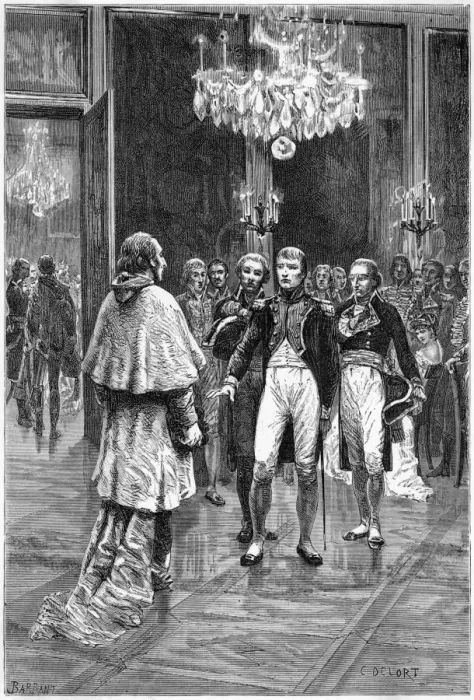 Framed Print : Napoleon and Concordat Framed Print : Napoleon and Concordat