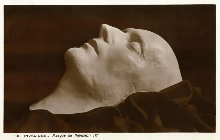 Framed Print : NAPOLEON DEATH MASK Framed Print : NAPOLEON DEATH MASK