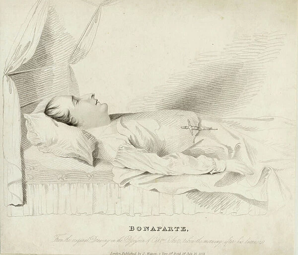 Napoleon Deathbed 1821