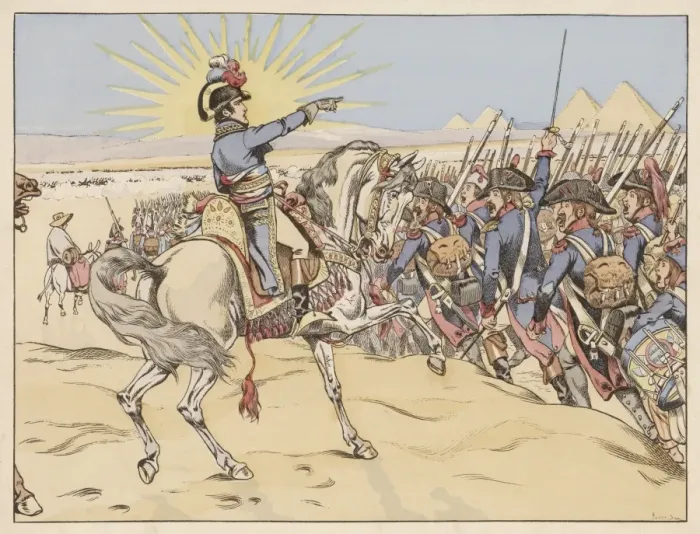 Framed Print : Napoleon in Egypt Framed Print : Napoleon in Egypt