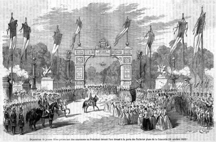 Framed Print : Napoleon Enters Paris Framed Print : Napoleon Enters Paris