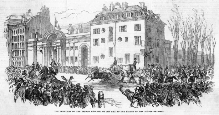 Framed Print : Napoleon III Drives Framed Print : Napoleon III Drives