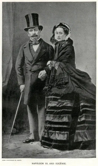Framed Print : Napoleon III and Eugenie Framed Print : Napoleon III and Eugenie