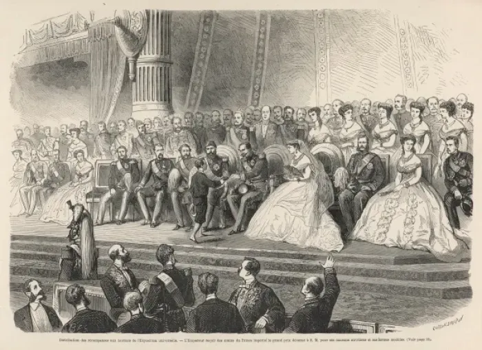 Framed Print : Napoleon Iii / Prize Framed Print : Napoleon Iii / Prize