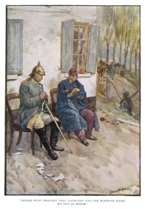 Framed Print : Napoleon III Surrenders Framed Print : Napoleon III Surrenders