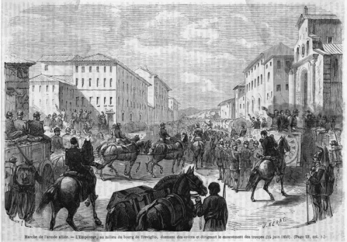 Framed Print : Napoleon III Treviglio Framed Print : Napoleon III Treviglio