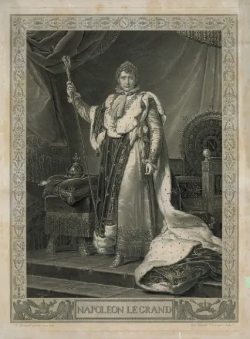 Framed Print : Napoleon le Grand Framed Print : Napoleon le Grand