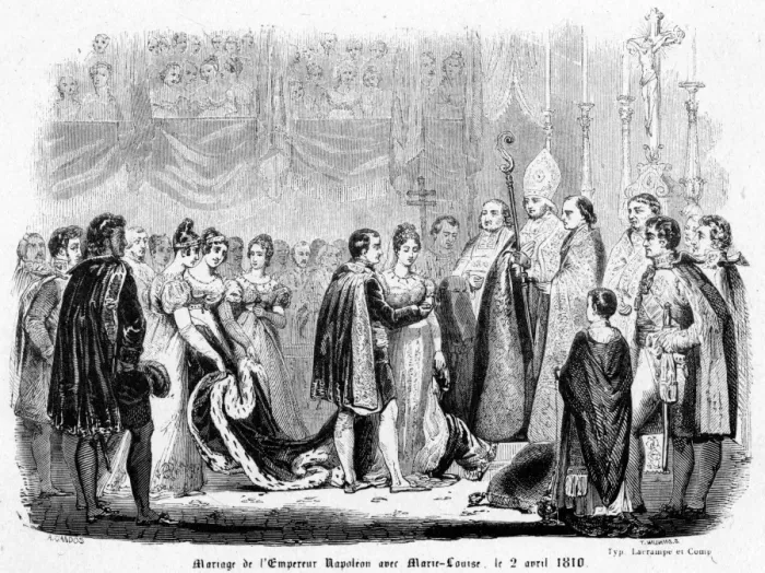 Framed Print : Napoleon & Marie-Louise Framed Print : Napoleon & Marie-Louise