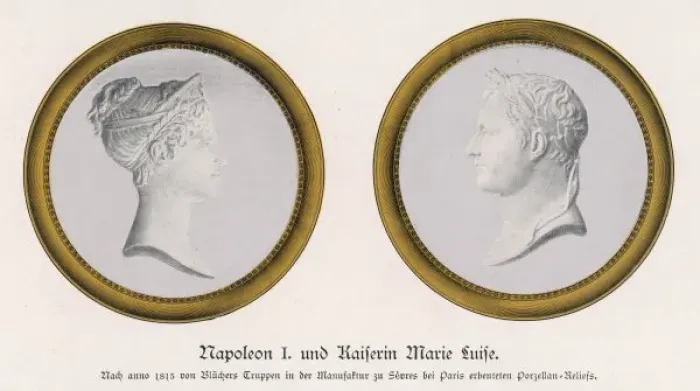 Framed Print : Napoleon (& Marie-Louise Framed Print : Napoleon (& Marie-Louise