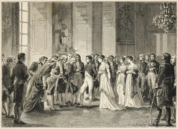 Framed Print : Napoleon at Saint-Cloud Framed Print : Napoleon at Saint-Cloud