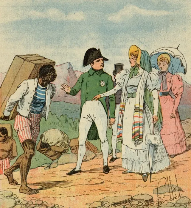 Framed Print : Napoleon on St Helena Framed Print : Napoleon on St Helena