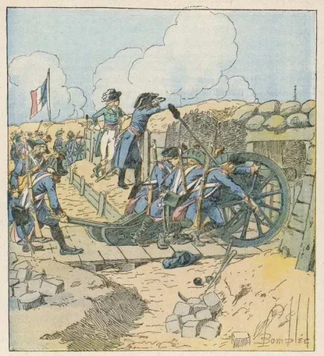 Framed Print : Napoleon at Toulon Framed Print : Napoleon at Toulon