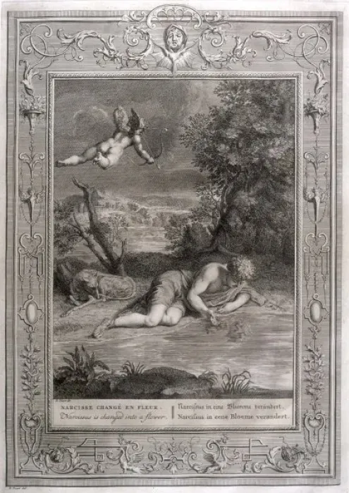 Framed Print : NARCISSUS. Narcissus falls in love with his own reflection Framed Print : NARCISSUS. Narcissus falls in love with his own reflection