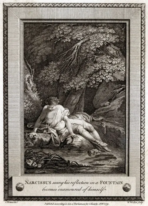 Framed Print : NARCISSUS / CLASSICAL MYTH Framed Print : NARCISSUS / CLASSICAL MYTH