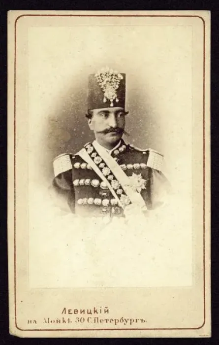 Framed Print : Naser Od-Din / Iran / Cdv Framed Print : Naser Od-Din / Iran / Cdv