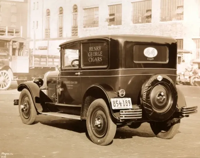 Framed Print : Nash Commercial Car Framed Print : Nash Commercial Car