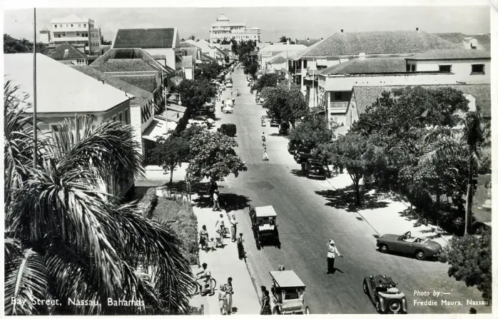 Framed Print : Nassau, Bahamas - Bay Street Framed Print : Nassau, Bahamas - Bay Street