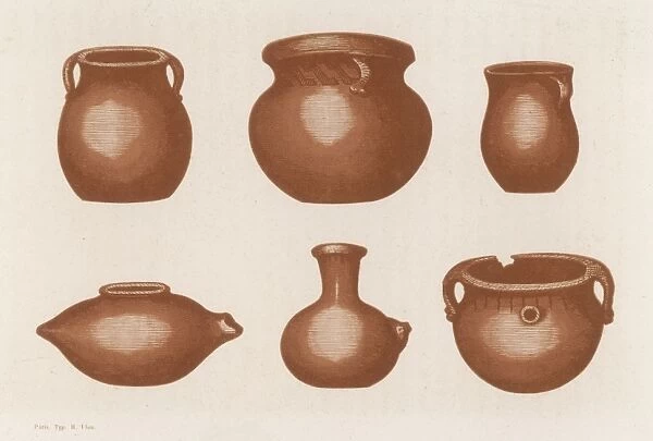 Nat Aerican Pots. Native American (probably Comanche) pots rom the desert