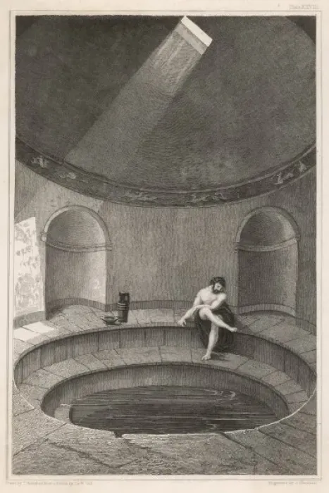 Framed Print : Natatio Bath - Pompeii Framed Print : Natatio Bath - Pompeii