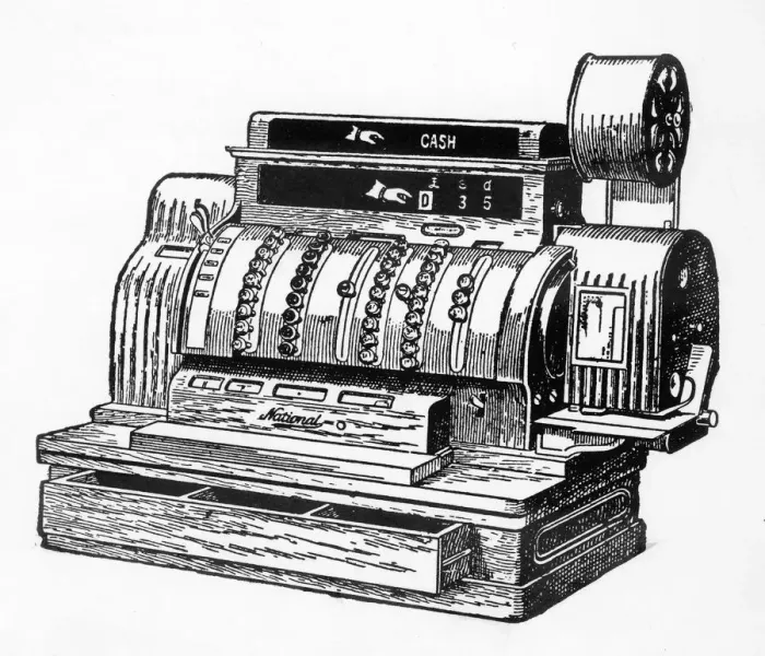 Framed Print : NATIONAL CASH REGISTER Framed Print : NATIONAL CASH REGISTER