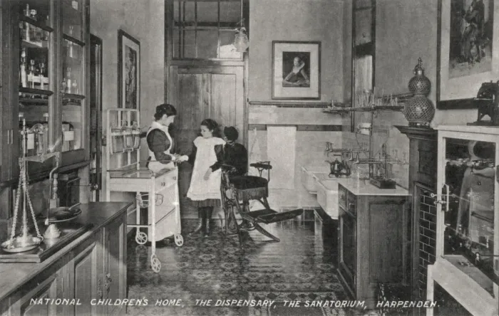 Framed Print : National Childrens Home, Harpenden - Dispensary Framed Print : National Childrens Home, Harpenden - Dispensary
