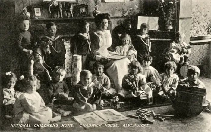 Framed Print : National Childrens Home (NCH), Alverstoke - Story Time Framed Print : National Childrens Home (NCH), Alverstoke - Story Time