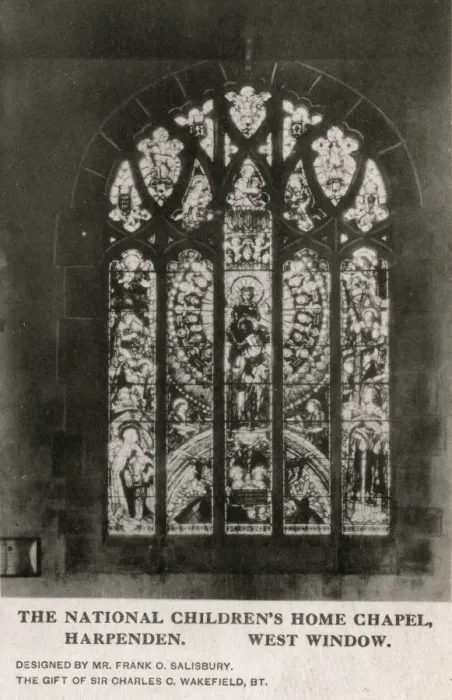 Framed Print : National Childrens Home (NCH), Harpenden - Chapel Window Framed Print : National Childrens Home (NCH), Harpenden - Chapel Window